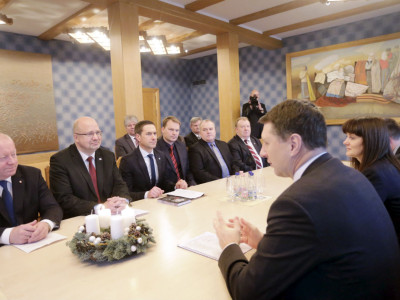 Tikšanās ar Latvijas Prezidentu R.Vējoni
